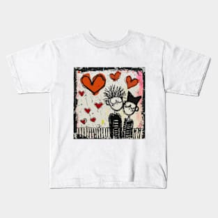 Cute Valentines Day 2024 Kids T-Shirt